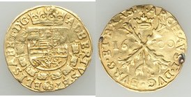 Brabant. Albert & Isabella gold 2 Albertins 1600 VF (Mount Removed), Antwerp mint, KM10.1, Fr-86.

HID09801242017