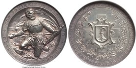 Confederation silver "Basel - Binningen Shooting Festival" Medal 1893 MS63 NGC, Richter-123a. 45mm. 38.15gm.

HID09801242017