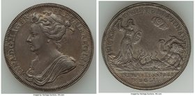 Anne silver "Coronation" Medal 1702 AU, MI-228/4, Eimer-390. 35mm. 14.80gm. 

HID09801242017