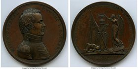 "Major General Gaines - Battle of Erie" bronze Medal 1814-Dated AU, Julian-MI-13. 65mm. 140.52gm. By Moritz Furst. 

HID09801242017