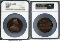 "Captain William Bainbridge - War of 1812" bronze Medal ND MS65 Brown NGC, Julian-NA-4. 65mm.

HID09801242017