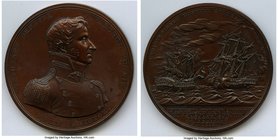 "Capt. Stephen Decatur, Jr." bronze Medal 1812 UNC, Julian-NA-9. 65mm. 134.64gm. 

HID09801242017