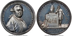 "Willem Crul - Capture of St. Eustatia" silver Medal 1781-Dated MS62 Prooflike NGC, Betts-581, Van Loon-556. 45mm. 

HID09801242017