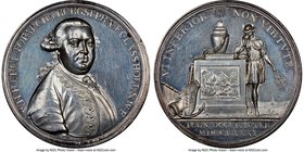 "Willem Crul - Capture of St. Eustatia" silver Medal 1781-Dated MS62 Prooflike NGC, Betts-581, Van Loon-556. 45.5mm.

HID09801242017
