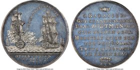"Battle of Doggersbank" silver Medal 1781-Dated MS63 NGC, Betts-588, Van Loon-563. 30mm.

HID09801242017