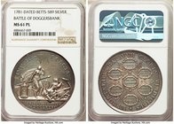 "Battle of Doggersbank" silver Medal 1781-Dated MS61 Prooflike NGC, Betts-589. 45mm.

HID09801242017