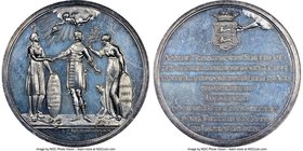 "Frisian Recognition of US Independence" silver Medal 1782-Dated MS62 Prooflike NGC, Betts-602. 44mm. 

HID09801242017