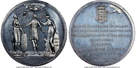"Frisian Recognition of US Independence" silver Medal 1782-Dated MS62 NGC, Betts-602. 44mm. Recognition of Frisia. 

HID09801242017