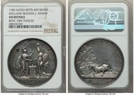"Frisian Recognition of US Independence" silver Medal 1782-Dated AU Details (Bent, Obverse Tooled) NGC, Betts-603, Van Loon-573. 45mm.

HID09801242017