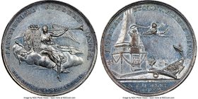 "Dutch Hailing First Treaty of Commerce with the U.S." silver Medal 1782-Dated AU58 NGC, Betts-605. 34mm.

HID09801242017