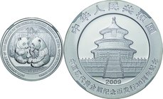 China; Precious Metal Commemorative Coins 30th Anniversary Silver 10 Yuan. 2009. NGC MS69. FDC. 31.10g. 0.999. 40.00mm. KM1891