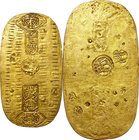 Japan; Gembun Koban Kin Gold JNDA09-19. 1736. . EF. 13.00g. . .