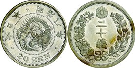Japan; Early Variety. 1875. . AU. 5.39g. 0.8. 23.50mm. toned