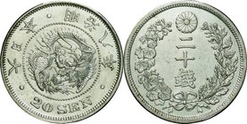 Japan; Early Variety. 1875. . AU. 5.39g. 0.8. 23.50mm.