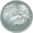 Cook Islands; Bird of Paradise Silver Proof 10 Dollars. 2003. . Proof. 187.00g. 0.999. . w/o cert