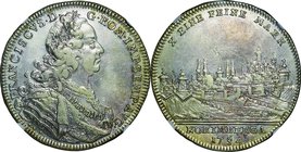 German Steates(Nuernberg); City View Silver 1 Thaler. 1754. NGC XF DETAILS (HARSHLY CLEANED). VF. . . . KM316