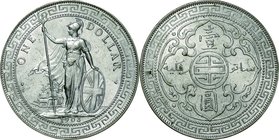 Great Britain; Britannia Standing Silver Trade Dollar. 1903. . AU. 27.00g. 0.9. 39.00mm. KMT5