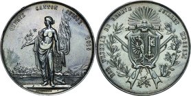 Switzerland; Shooting Festival Geneve Silver Medal (So-called Thaler). 1851. . F-VF. . . . MAR 282