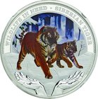 Tuvalu; Wildlife Siberian Tiger 1oz Colorized Silver Proof 1 Dollar. 2012. NGC PF69 ULTRA CAMEO EARLY RELEASES. Proof. 31.10g. 0.999. 40.60mm. KM205