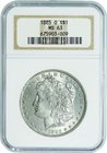 United States; Morgan Dollar Silver. 1885. NGC MS63. AU. . . . KM110