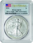 United States; 30th Anniversary. 2016. PCGS MS70 FIRST STRIKE. FDC. . . .
