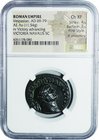 Ancient Coin-Roman Empire; Copper Vespasian. 69. NGC Ch XF. EF. 11.54g. . .