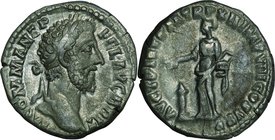 Ancient Coin-Roman Empire; Commodus Silver Denarius. 177. NGC Ch VF. VF. . . .