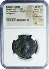 Ancient Coin-Roman Empire; Hadrian Copper Dupondius. 117. NGC VF. EF. 13.86g. . .