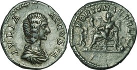 Ancient Coin-Roman Empire; Julia Domuna Silver Denarius. 193. NGC Ch VF. VF. . . .