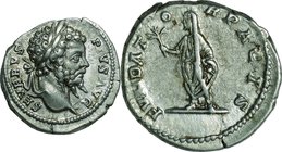 Ancient Coin-Roman Empire; Sept.Severus Silver Denarius. 193. NGC Ch XF. VF-EF. . . .