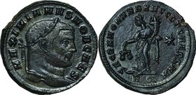 Ancient Coin-Roman Empire; Galerius BI Niummus. 305. NGC Ch XF. EF. . . .