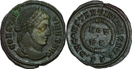 Ancient Coin-Roman Empire; Constantinus I AE3 Copper. 306. . VF. . . . Discolored