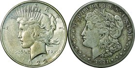 United States; Silver 5-Coin. . . . . . .