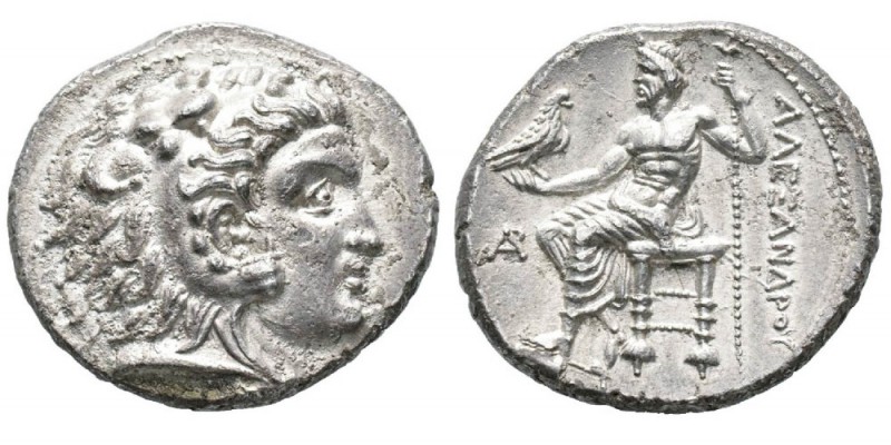 Alexandre III 336-323 avant J.C. Tétradrachme, Phénicie, Byblos, 330-270 avant J...