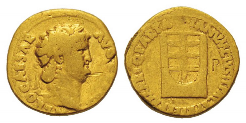 Nero 54-68 après J.-C. Aureus, Rome, 64-66, AU 7.02 g. Avers : NERO CAESAR - AVG...