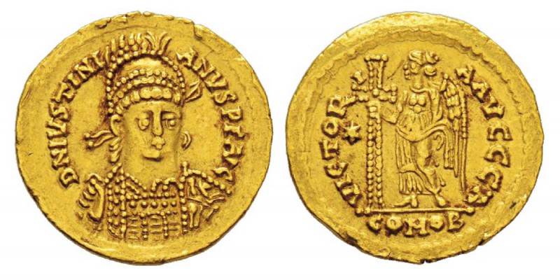 Athalaric 527-536 Solidus au nom et au type de Justinien Ier (527-565), Rome, 52...