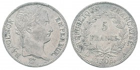 France, Premier Empire 1804-1814 5 Francs, Paris, 1808 A, AG 25 g. Ref : G.583 Conservation : PCGS AU58