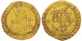 Great Britain, James I 1603-1625 Unite, London, 1604-1619, AU 9.65 g. Ref : KM#46, Fr.234, Spink 2619 Conservation : TTB