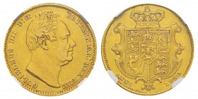Great Britain, William IV 1830-1837 Sovereign, 1832, AU 7.98 g. Ref : KM#717, Fr.383, Spink 3829B Conservation : NGC VF35