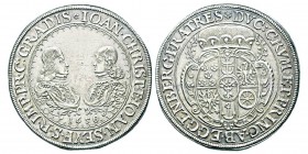 Italy - Giovanni Cristiano & Sigfrido 1649-1710 Tallero, Gradisca, 1658, AG 29.04 g. Ref : KM#45, Dav 3395 Conservation : Superbe.