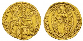 Italy, Antonio Venier 1382-1400 (Doge LXII) Zecchino, Venezia, non daté, AU 3.5 g. Ref : Paolucci 1, Mont 135, Fr.1229 Conservation : pr.Superbe.