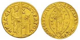 Italy, Lorenzo Priuli 1556-1559 (Doge LXXXII) Zecchino, Venezia, non daté, AU 3.47 g. Ref : Paolucci 1, Mont 446, Fr.1255 Conservation : pr.Superbe. R...