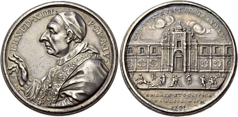 Roma. Clemente XI (Giovanni Francesco Albani), 1700-1721. Benedetto XIII (Pietro...