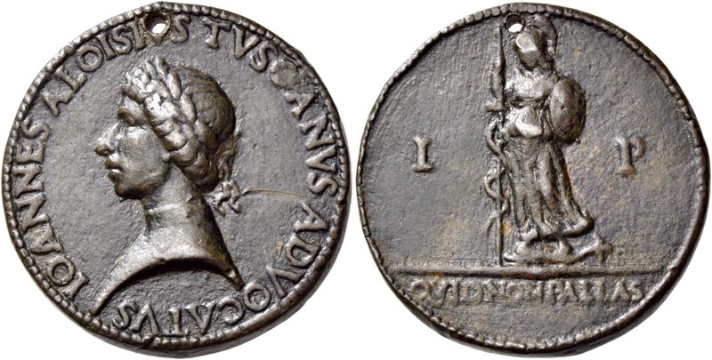Roma. Giovanni Alvise Toscani, 1450-1478. Medaglia, ante 1477, Æ fuso 28,64 g. Ø...