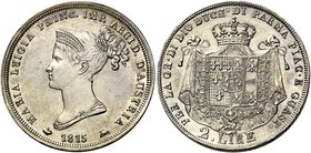 Parma. Maria Luigia d’Austria, 1815-1847. Da 2 lire 1815 Milano. Pagani 8. MIR 1094.
Spl / migliore di Spl