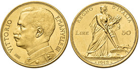 Savoia. Vittorio Emanuele III re d’Italia, 1900-1946. Da 50 lire 1912. Pagani 653. MIR 1121b.
q.Fdc

NGC MS62+