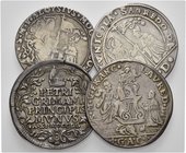 Venezia. Lotto di quattro oselle. Nicolò Sagredo, 1675-1676. Osella anno I (1675), AR. Alvise II Mocenigo, 1700-1709. Osella anno VIII/1707, AR. Pietr...