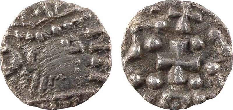 Frise continentale, sceat ou denier, légende runique, s.d. (700-710), sud du Bas...