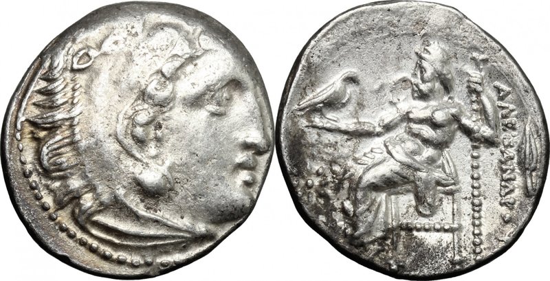 Continental Greece.Kings of Macedon.Alexander III "the Great" (336-323 BC).AR Dr...