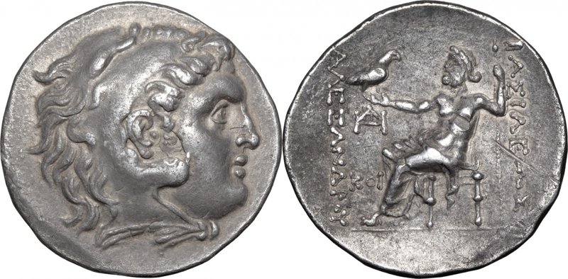 Continental Greece.Kings of Macedon.Alexander III "the Great" (336-323 BC).AR Te...